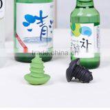 Silicone Screw Shape Food Grade Wine Bottle Stoopers thumbnail-4