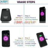 2016 New Product Qi Wireless Charging Phone Charger Case for IPhone 6 thumbnail-4