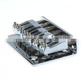 Guitar Parts 65mm Chrome 6 Strings Saddle Hardtail Bridge Top Load thumbnail-6