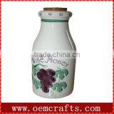 Fancy Grapes Printed Personazlied Milk Drinking Bottles thumbnail-1