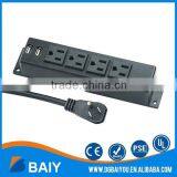 Factory Supply Hot Sale 2 USB Port Switch Socket Outlets thumbnail-6