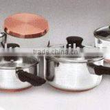 6pcs Stainless Steel Cookware Sets