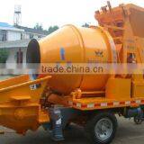 China Famous Cheap Motor Engine Truck Mounted Small Portable Concrete Pump thumbnail-5