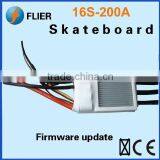 Flier Hot Selling 16S 200A Brushless Controller Motor Esc for rc Skateboard thumbnail-4
