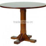 New Designs Furniture Wood Carve Dining Table Use for Restaurant thumbnail-1