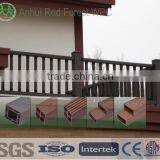 Outdoor Bamboo Composite Plastic Gallery Railing
