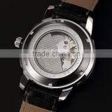Kronen & Sohne Black Dial Analog Date Mechanical Leather Men's Watch thumbnail-5