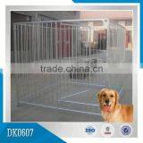 Decorative Chrome Large Steel Dog Cage thumbnail-1