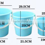 Customized plastic square bucket