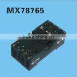 HEIGHT Hot Sale MX78765 Relay Socket /8 Pin Relay Socket/General Relay Socket With High Quality Factory Price