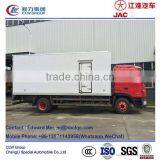 JAC Cooling Van Truck 10 Ton, Frozen Sea Food Refrigerated Truck thumbnail-3