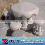 Hand Carved Outdoor Marble Garden Table and Chair thumbnail-2