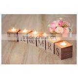 Valentines Day Candle Holder Wood Love Sweet Table Sign Decor thumbnail-2
