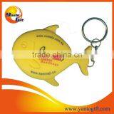 Custom Shape Measuring Tape Keychain thumbnail-1