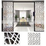 Metal Folding Room Divider Screen For Interior Decoration thumbnail-5