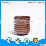 Custom Handmade Wholesale Drink Wooden Round Cup thumbnail-3