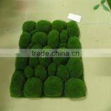 Q0908005 Garden Decoration Topiary China Wholesale Green Artificial Moss Balls thumbnail-5