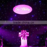 Black/white Led Star Curtain for Romantic Wedding Decoration thumbnail-2