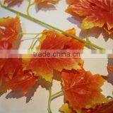 Artificial Plants Artificial Leaf Branch Decor Red Maple Leaf Decoration thumbnail-2