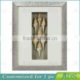 Shell Medallion Wall Hanging Shadow Box Wall Decor in Bulk thumbnail-1