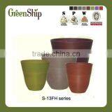 Decorative Garden Pottery From Greenship/ 10 Years Lifetime/ Lightweight/ UV Protection/ Eco-friendly thumbnail-1