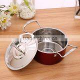 Colorful Cooking Pot Stainless Steel, Cookware Set, Kitchen Ware thumbnail-4