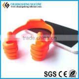 Candy Color Thumb Phone Holders, Silicone Mobile Phone Stands thumbnail-5