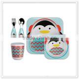 BPA Free Popular Custom Printing Kids Melamine Dinnerware Set thumbnail-5