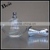100ml Cosmetic Perfume Glass Bottle Guangzhou Silver Aluminum Pump Sprayer Bottle Glass With Long Crown Cap China Suppliers thumbnail-2