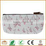 Flower Floral Pencil Pen Case Cosmetic Makeup Bag Blue thumbnail-2