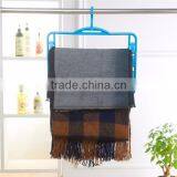 New Lot 100 Black Tubular Slotted Plastic Clothing Clothes Shirt Closet Hangers thumbnail-6