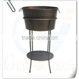 Household Summer Cooler Metal Ice Bucket thumbnail-5