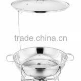 8L Wholesale European Style Stainless Steel Alcohol Rechaud, Chafing Dish thumbnail-3