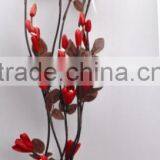 Red Artificial Dried Flowers Various Styles for Home or Party Decor thumbnail-1