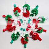 Christmas Baby Headbands Tulle Flower Headband Baby Hair Headband thumbnail-2