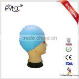 Customized Silicone Material Custom Printed Swimming Cap Wholesale thumbnail-3