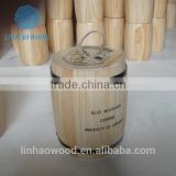 Cute Design Wooden Coffee Barrel