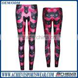 Customized Work Out Leggings, Sport Leggings Tight Pants thumbnail-1