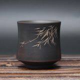 Handmade Tea Cup Bamboo Carving Tea Cup thumbnail-4