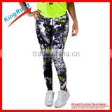 2016 Best Selling Lady's Sublimation Custom Compression Tights thumbnail-3