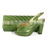 Italian Ladies Shoes and Matching Bags/wholesale Shoe and Bag Set for Nigeria Party thumbnail-4