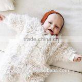 2016 Autumn and Winter Baby Romper Cotton Sheep Wool Climb Leotards Baby Jumpsuit thumbnail-6