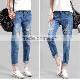 2016 New Fashion Brand Women Slim Jeans Blue Jeans Female Stretch Pencil Jeans Female thumbnail-2