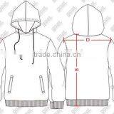 Newest Design Custom Fashion Sublimated Hooded Sweatshirt thumbnail-5