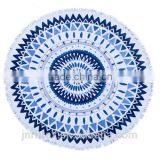 Custom Cotton Terry Printing Round Beach Towel thumbnail-2