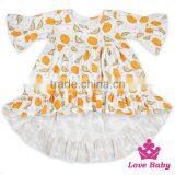 Long Front Long Behind Printed Ruffle Girls Dress Names With Pictures Frock Suits For Women thumbnail-4