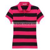 China Factory New Design Custom Color Combination Women Polo Shirts thumbnail-2