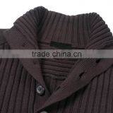 Fashion Men Heavy Knit Cardigan Sweaters thumbnail-2
