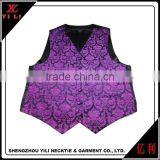 Inspire Style Patterned Waistcoat Microfiber Designer Vests thumbnail-2