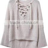 EY0851S New Style 2016 Women Fashion V-Neck Knitted Pullover Sweater thumbnail-3